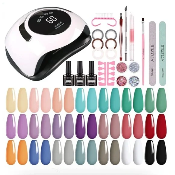 ๐ Gel Nail Polish Kit - Picture 1 of 4